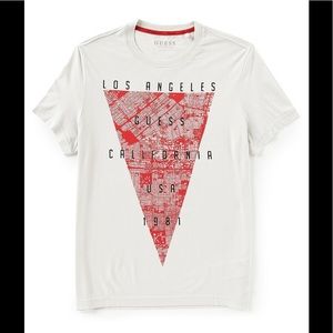 Short-Sleeve Triangle Map Tee